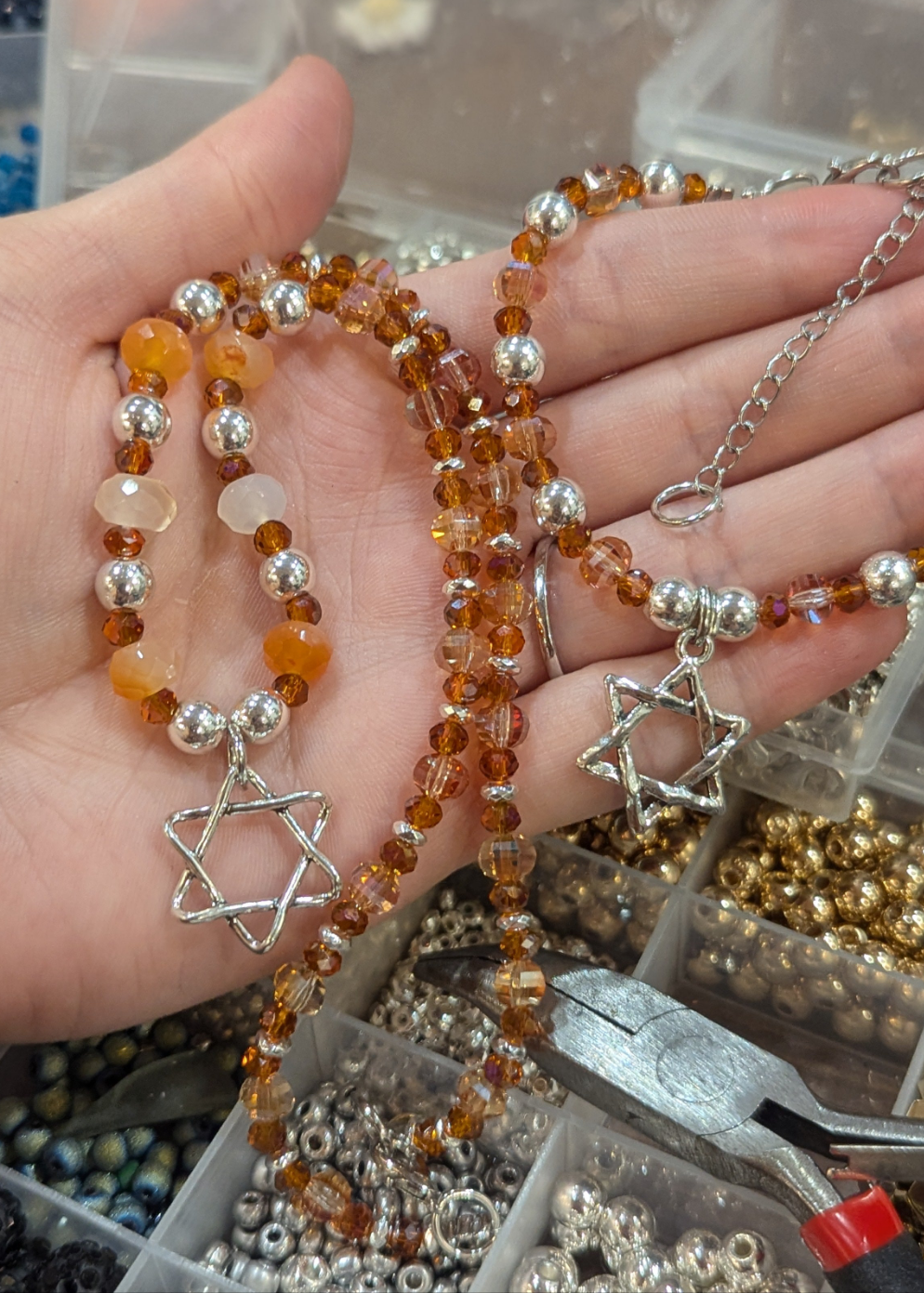 Orange Silver Set 2