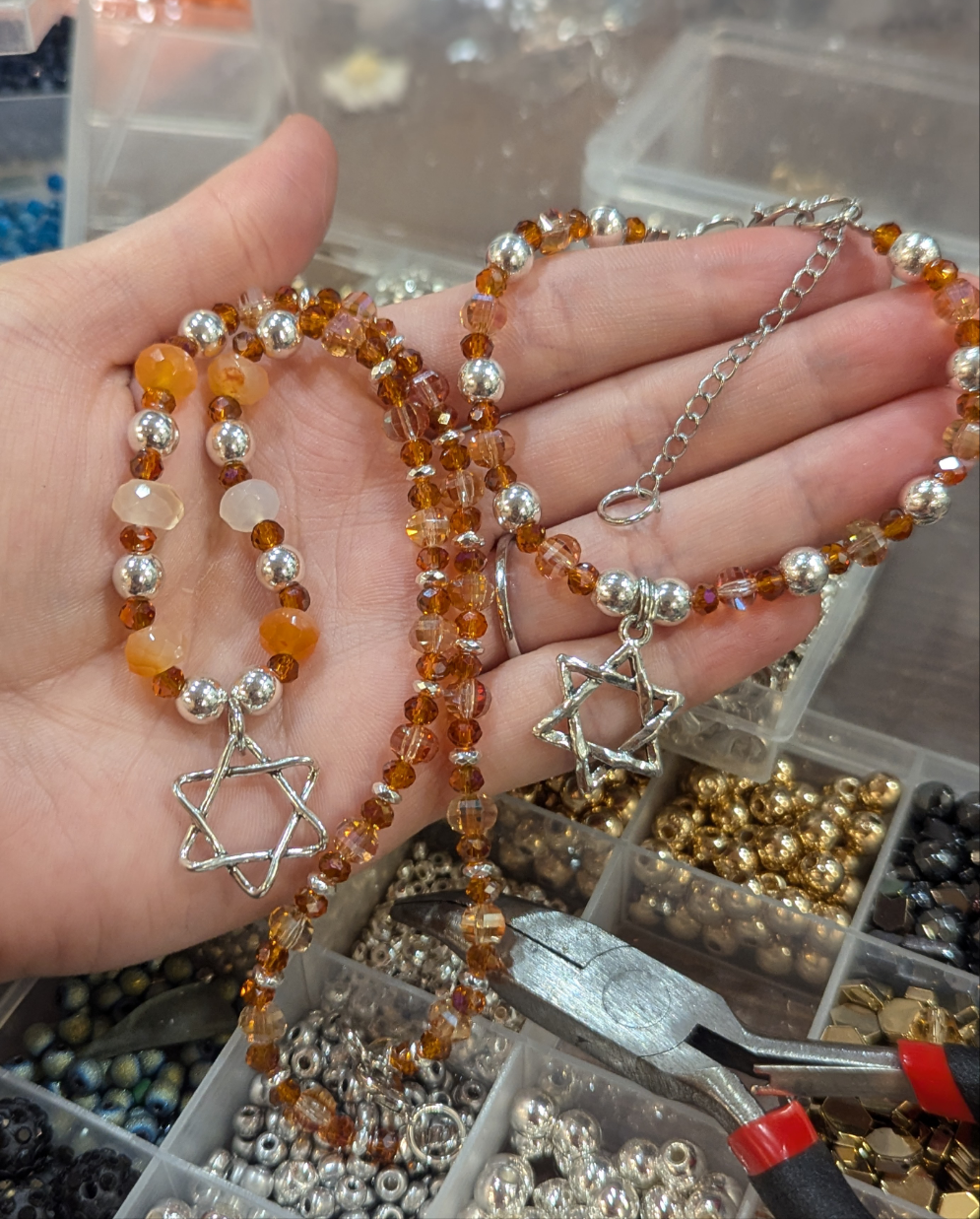 Orange Silver Set 2