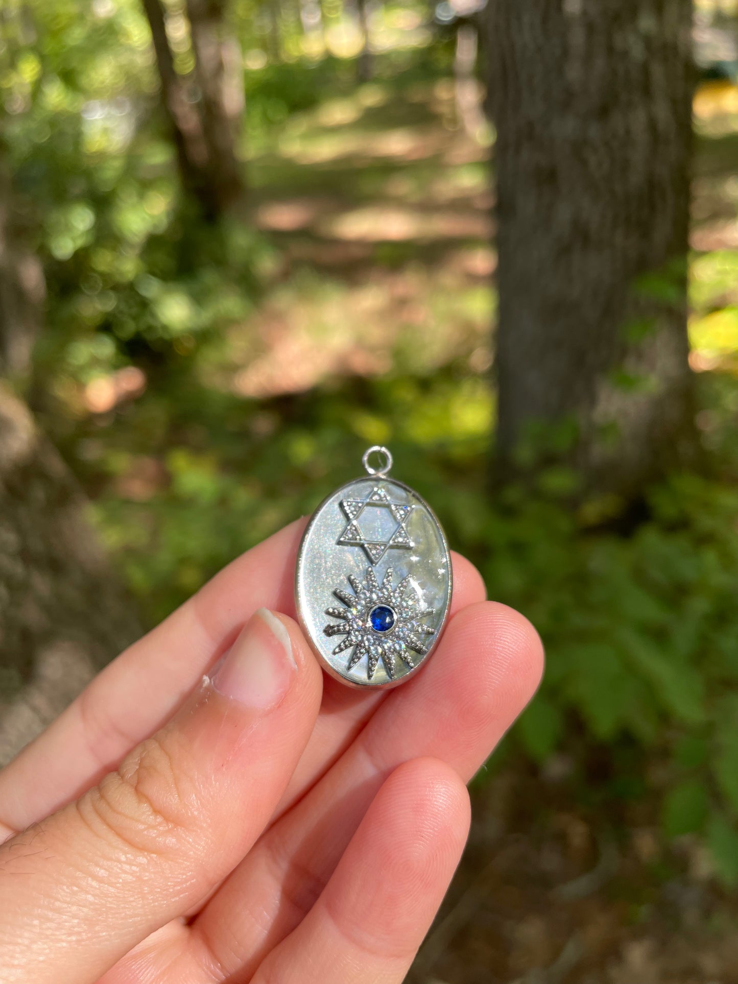 Starlight Magen David Pendant