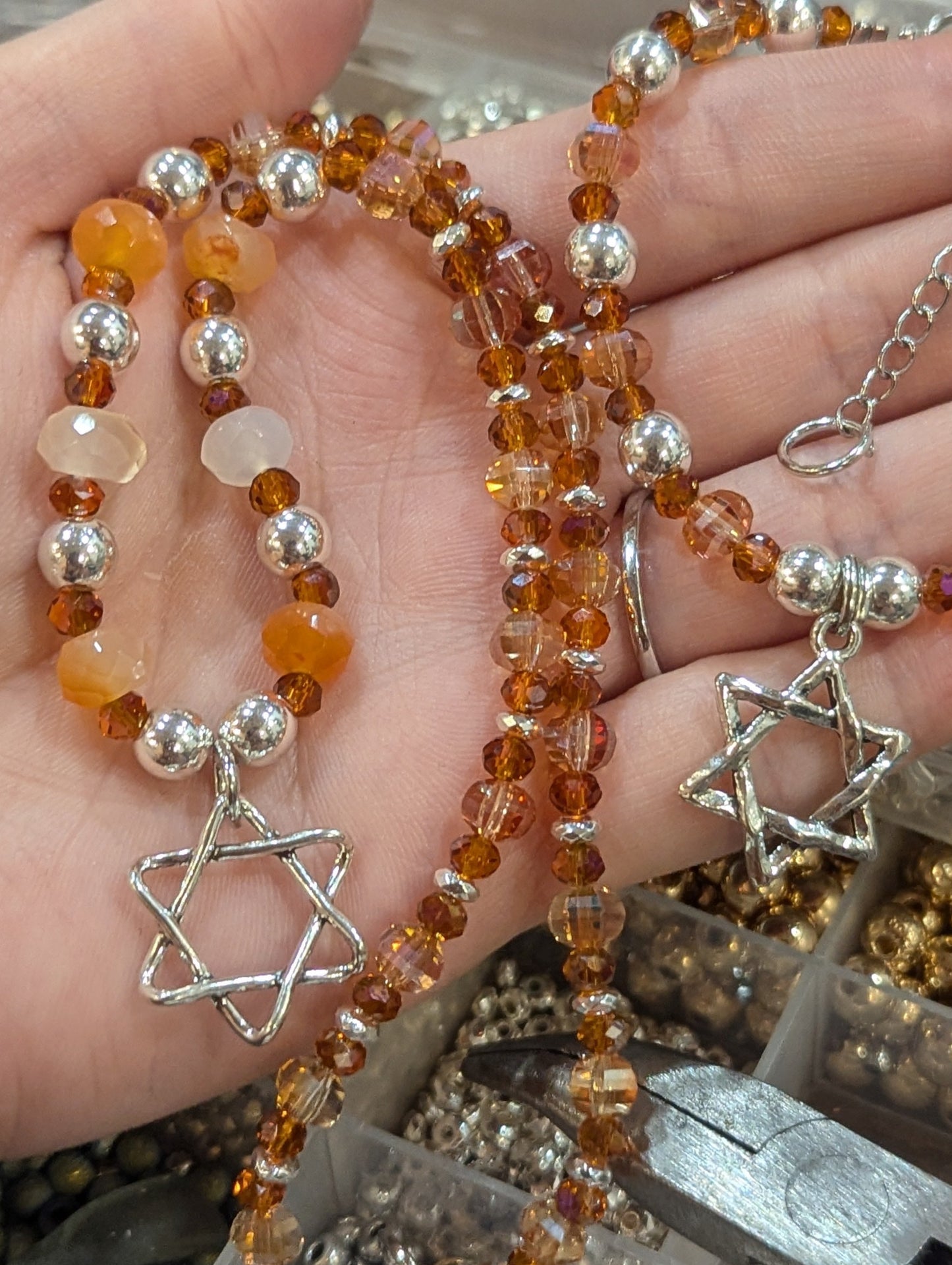 Orange Silver Set 2