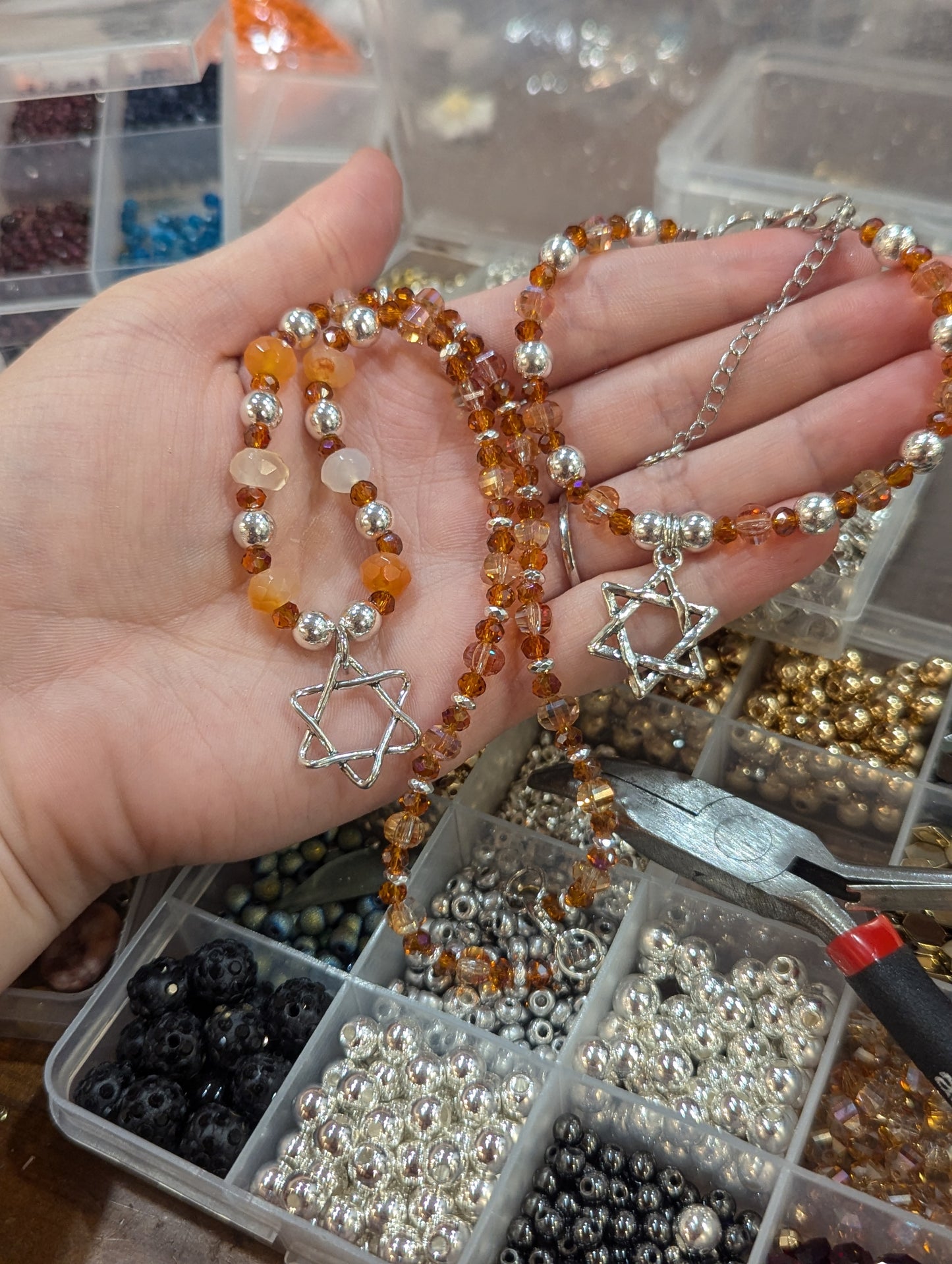 Orange Silver Set 2