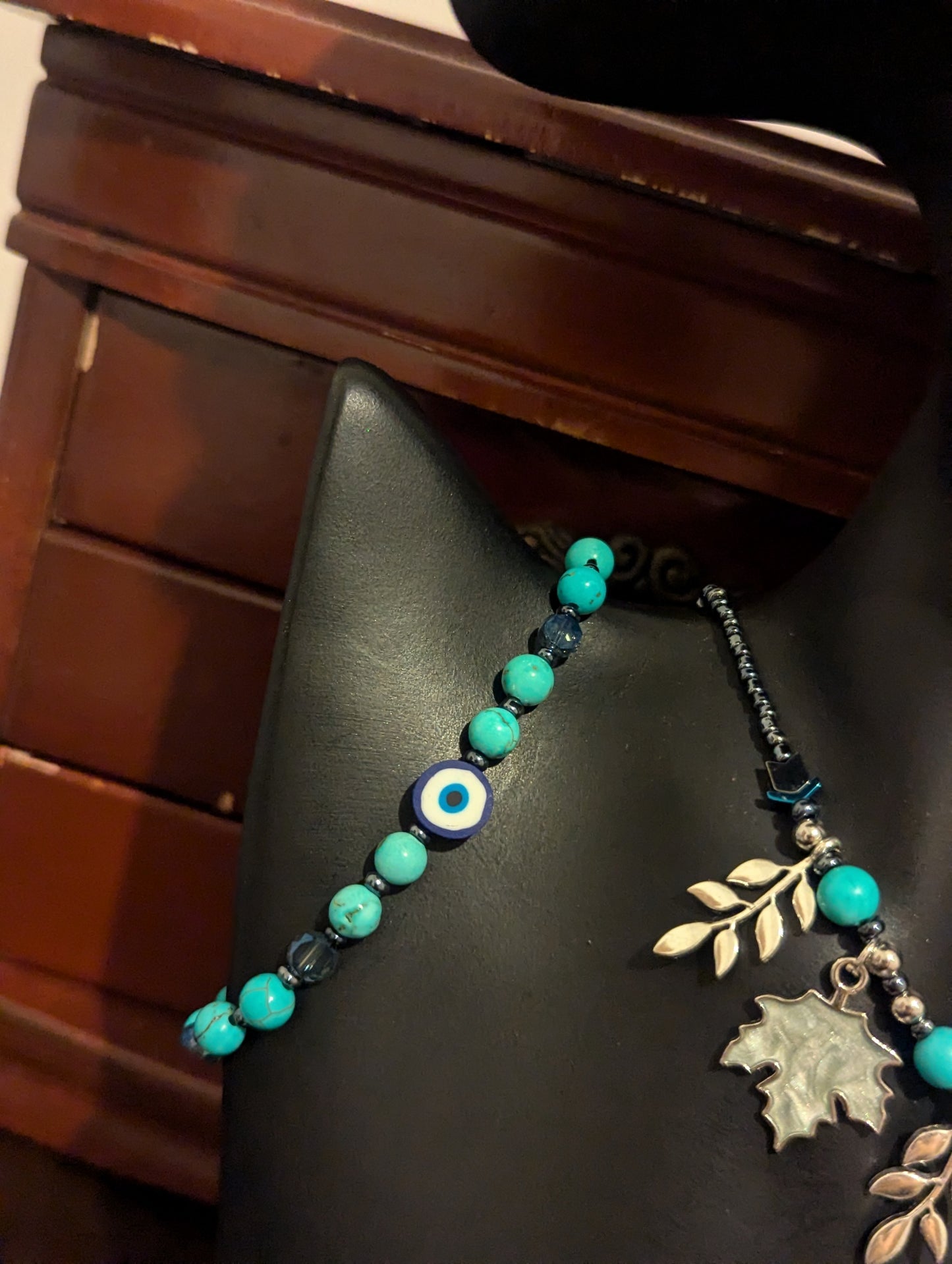 Light Blue Magen David Leafy Set