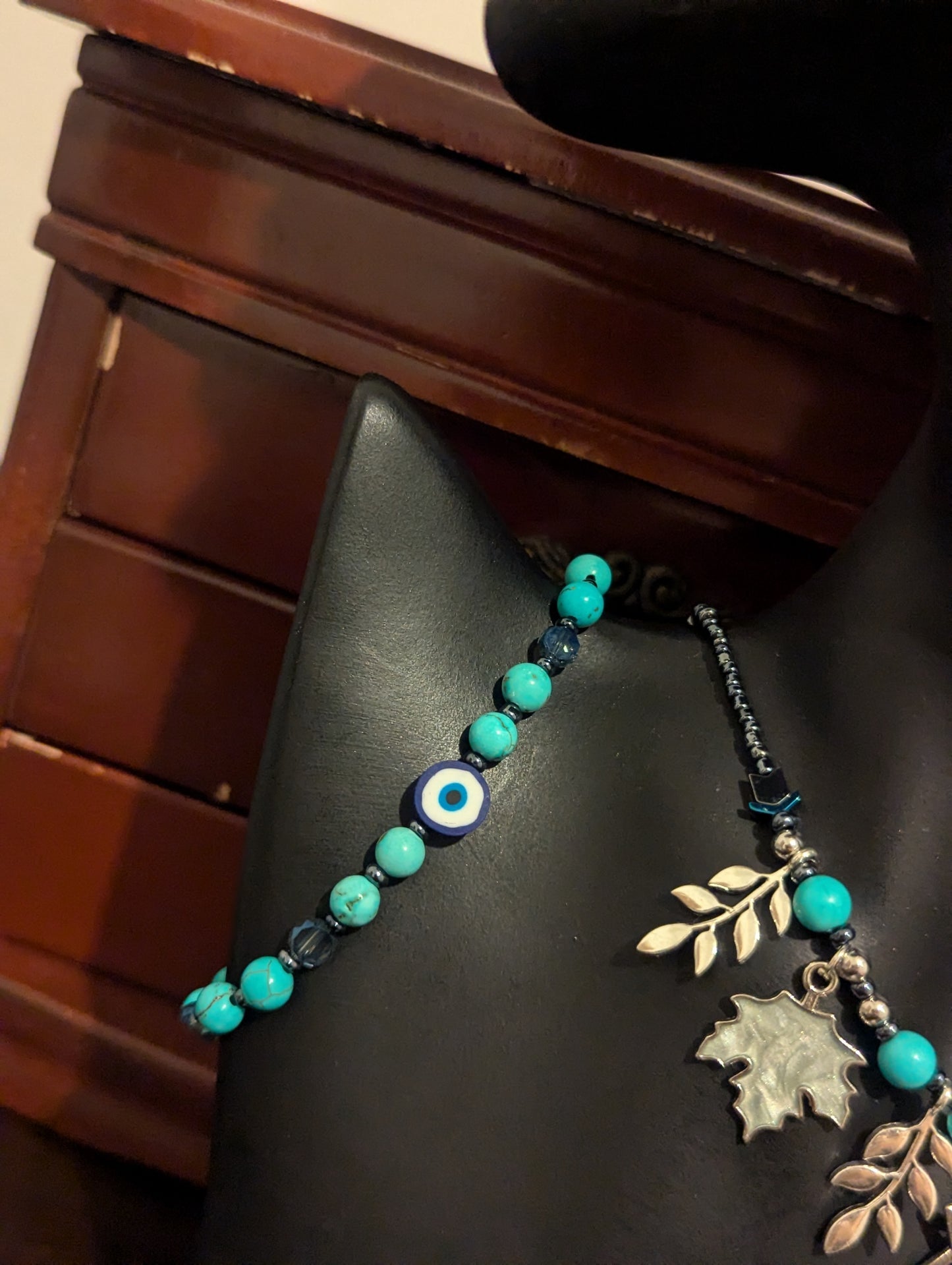 Light Blue Magen David Leafy Set