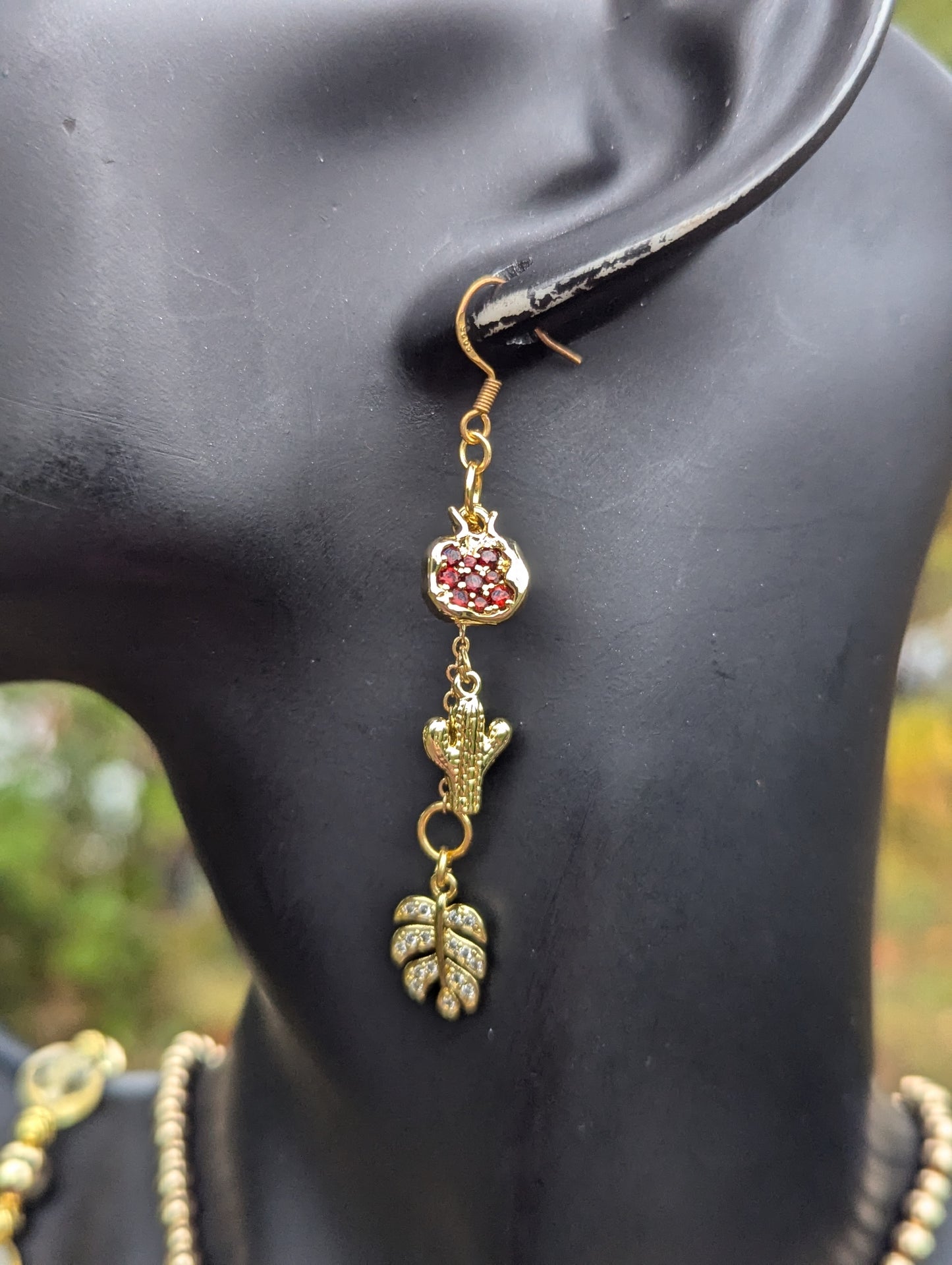 Statement Piece with Gold Plated Zirconia Magen David