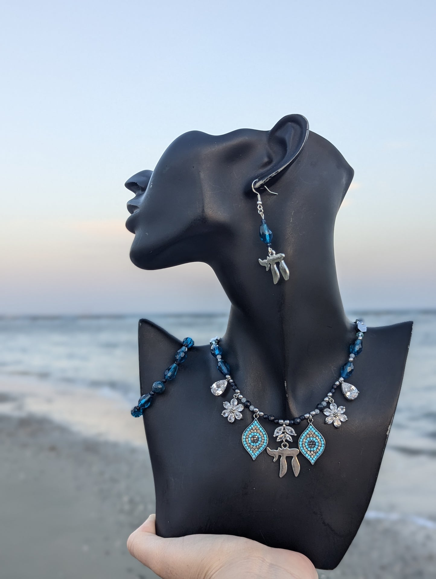 Chai & Blue Gemstones Set