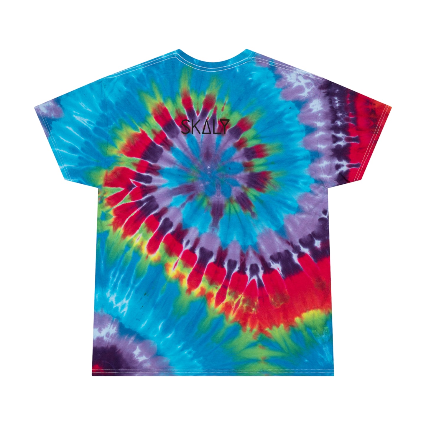 Logic Doesn't Exist - Colorful Tie Dye Crew Neck T-Shirt