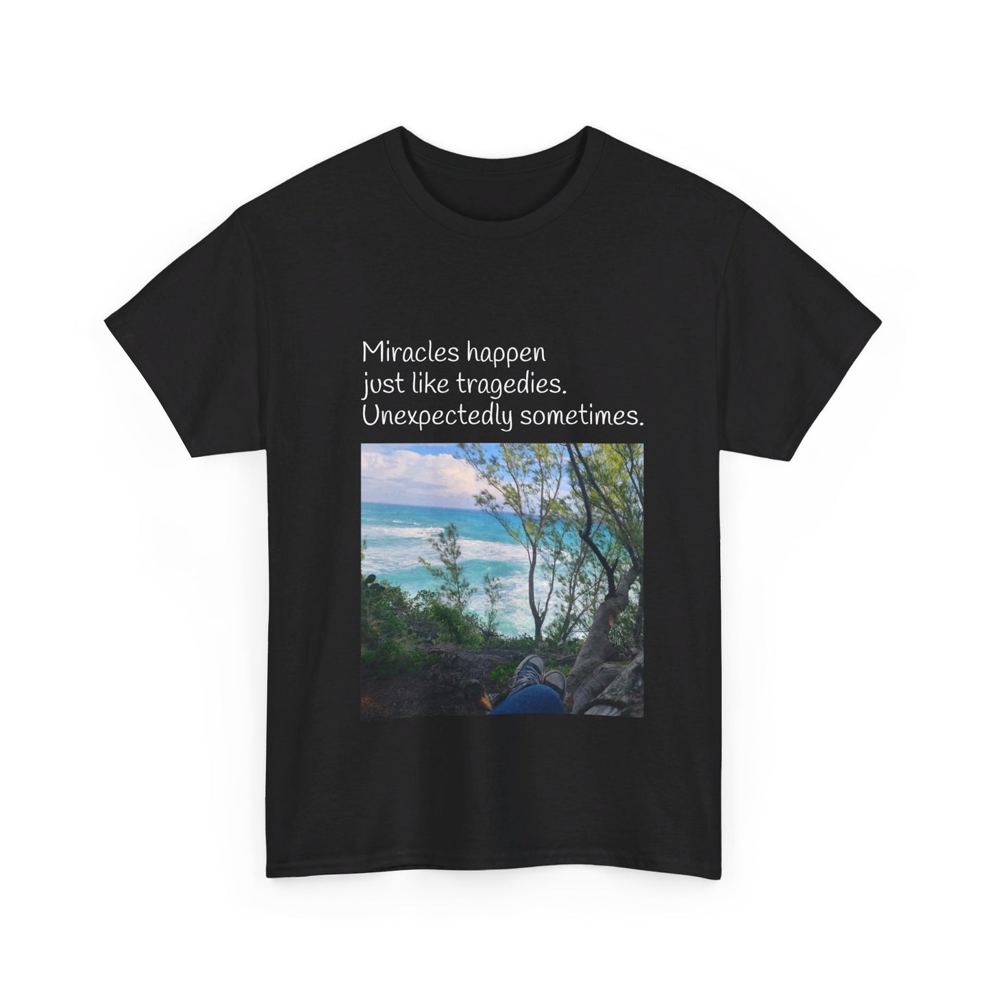 Miracles & Tragedies - Black T-Shirt