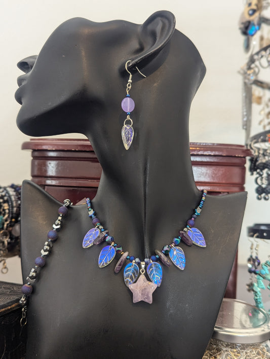 Starry Garden Amethyst & Agate Set