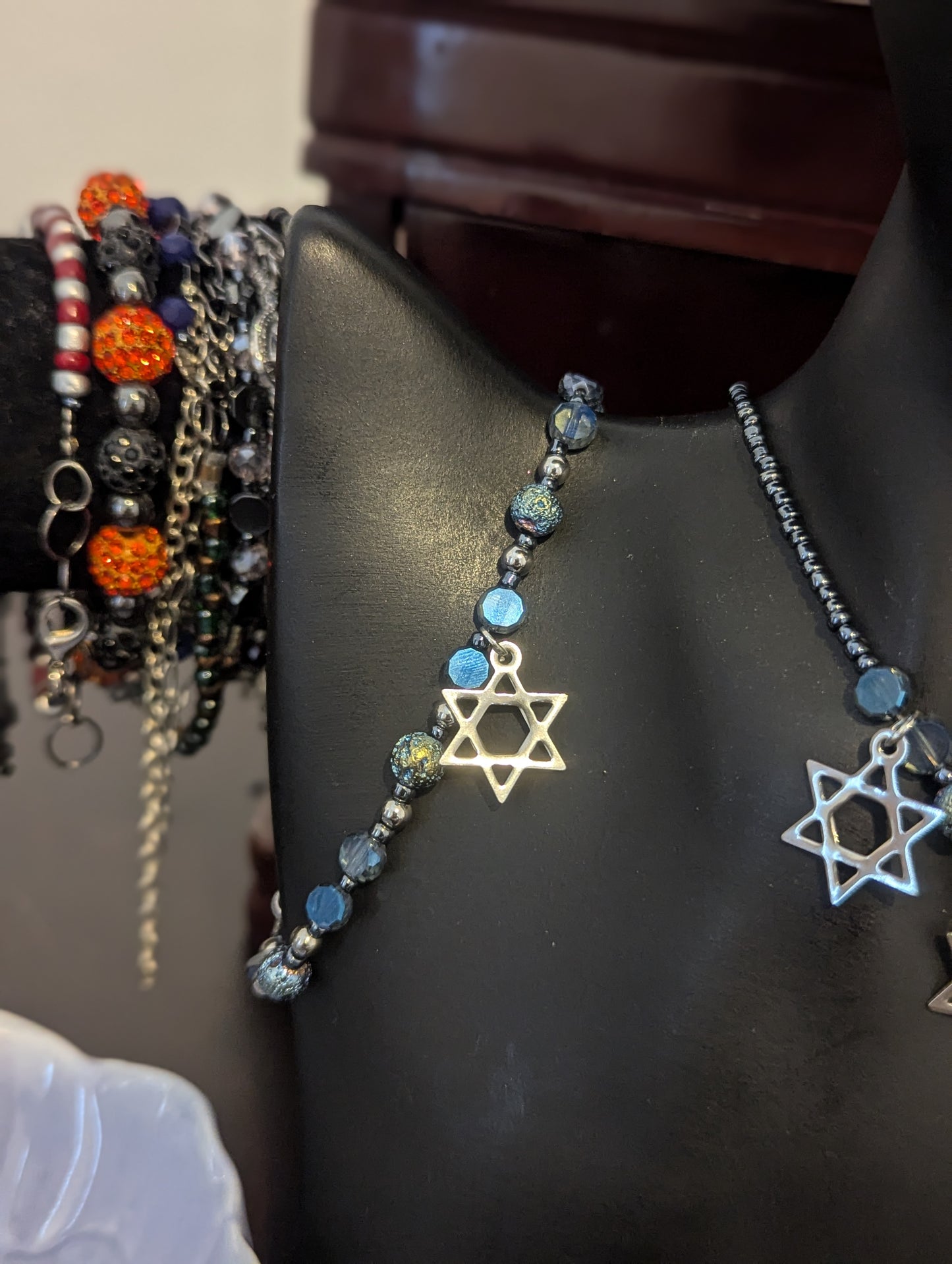 ISRAEL Labradorite Jewish Shine Set