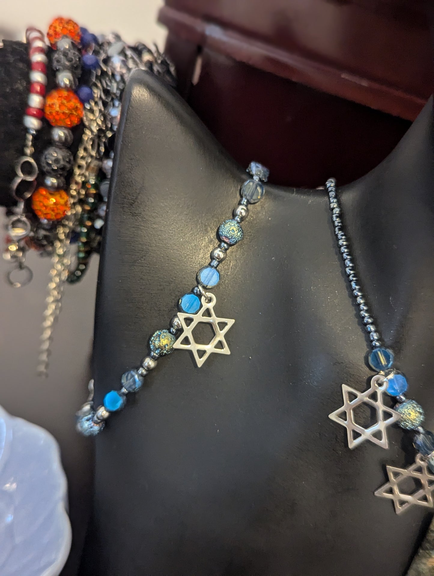 ISRAEL Labradorite Jewish Shine Set