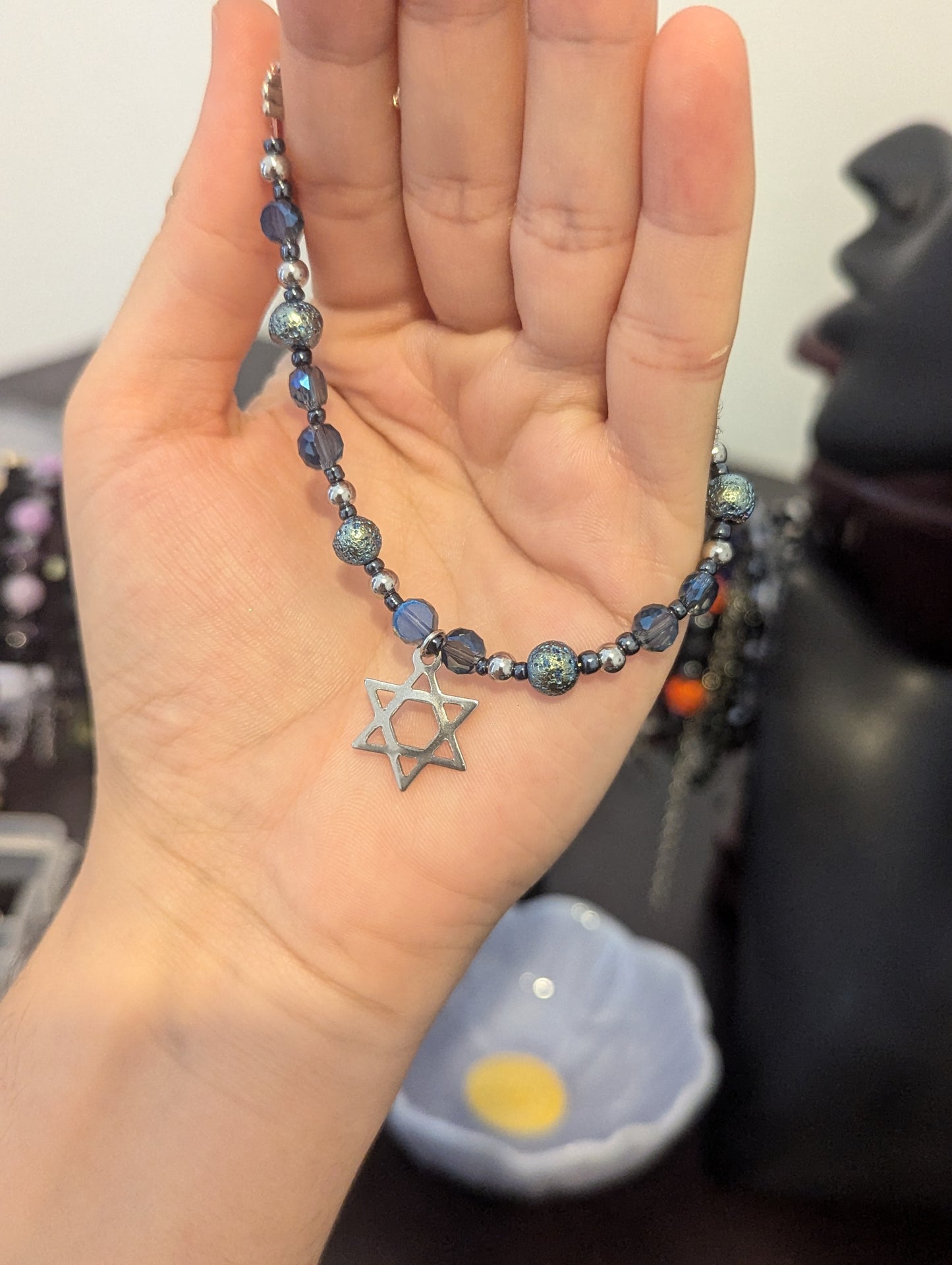 ISRAEL Labradorite Jewish Shine Set