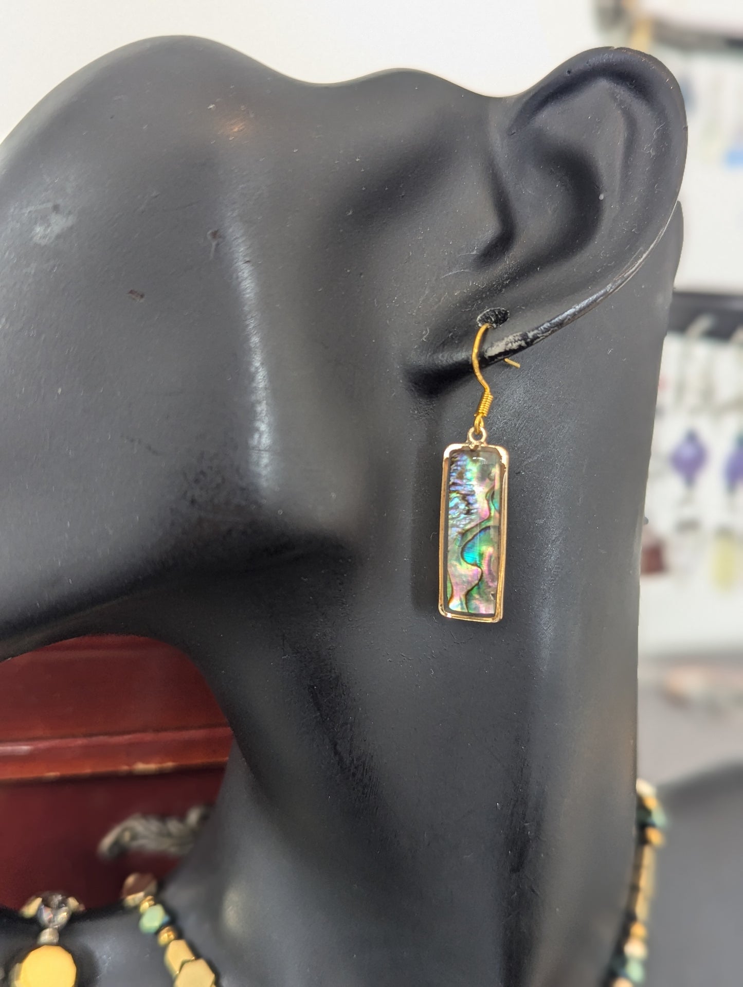 ISRAEL Hamsa and Labradorite Drop Set