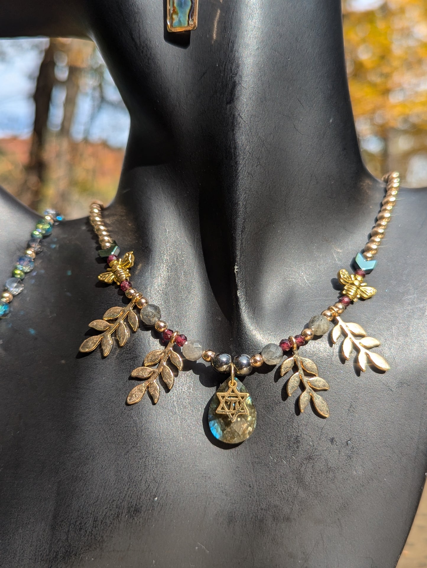 Chai, Labradorite and Bees Set