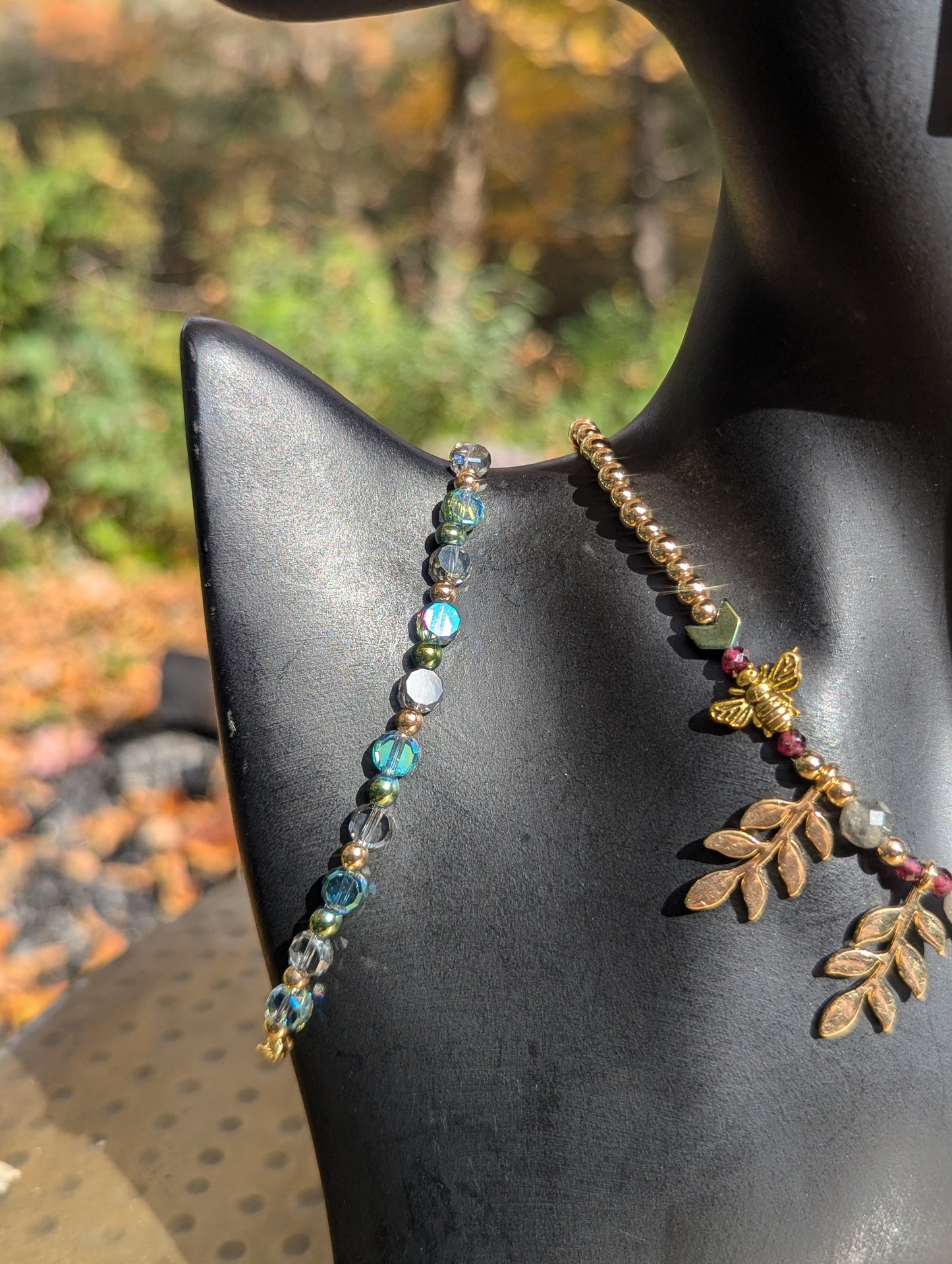 Chai, Labradorite and Bees Set