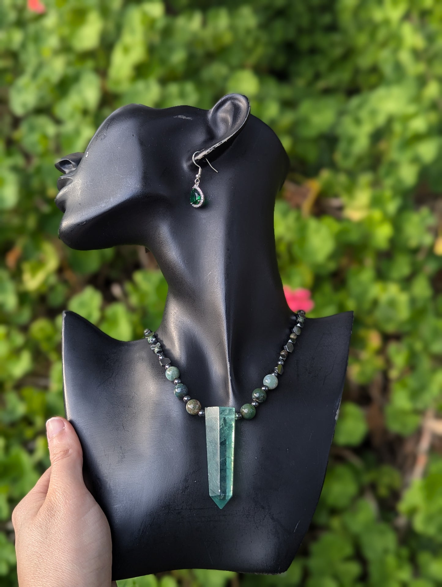 Fluorite Pillar Set (unisex)