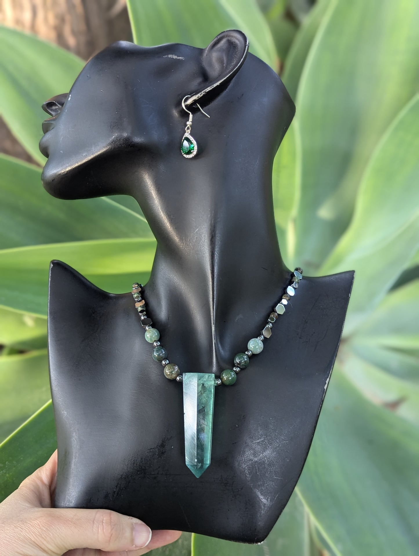 Fluorite Pillar Set (unisex)