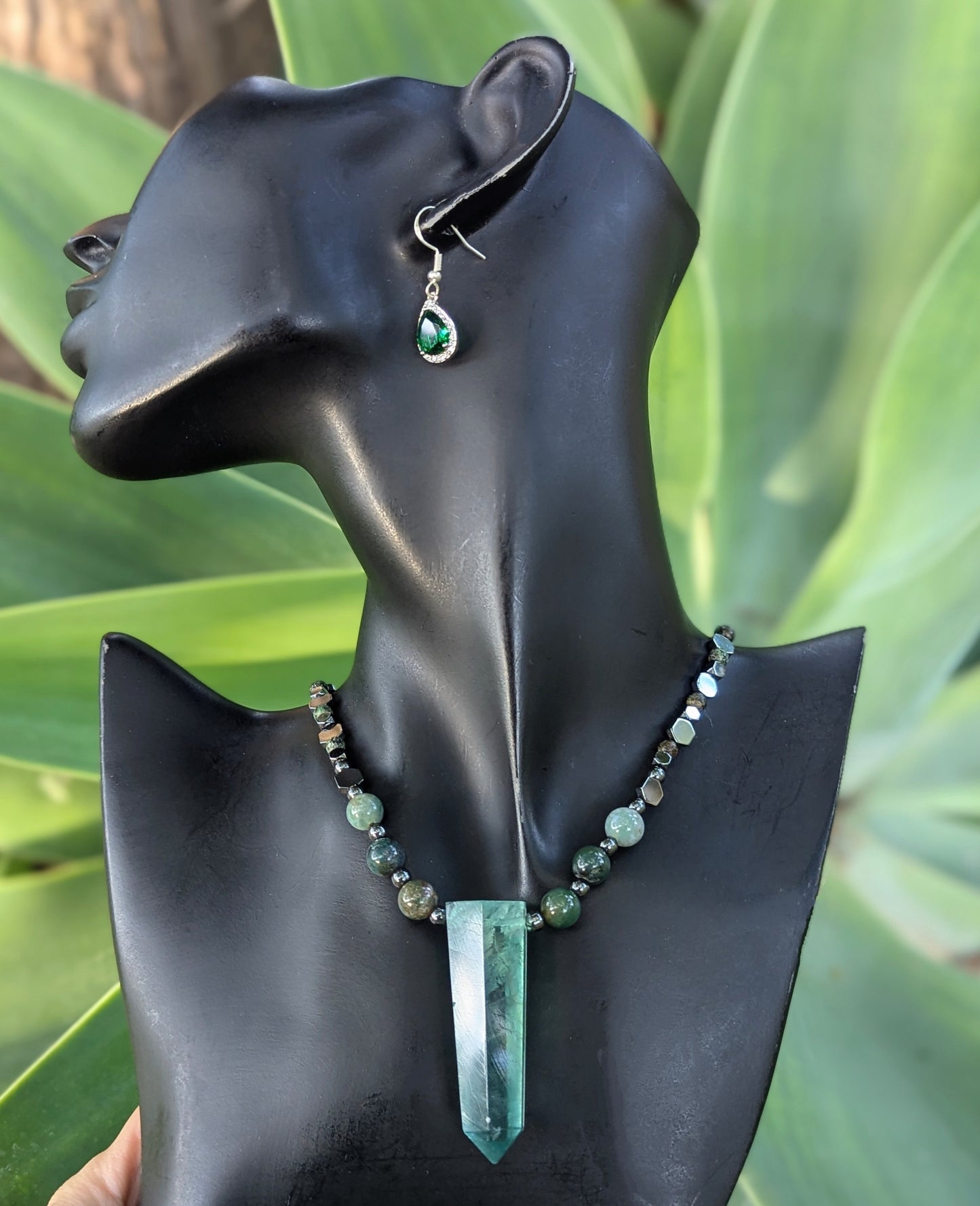 Fluorite Pillar Set (unisex)