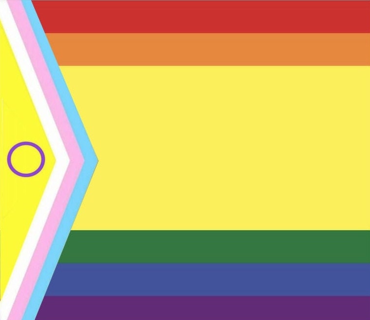 Hostages Families & Queer Pride Flag: Trans and Intersex Inclusion Option