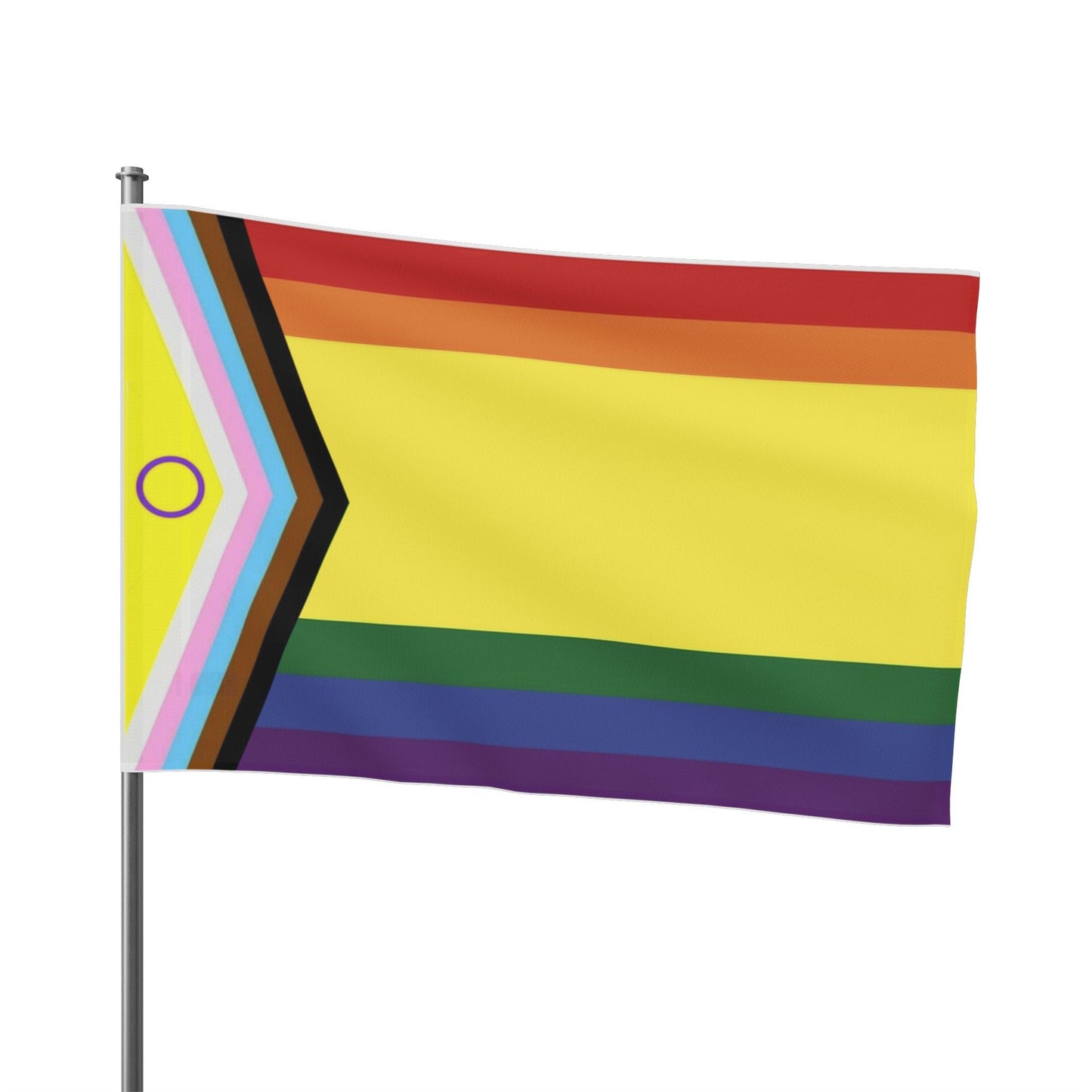 Hostages Families & Queer Pride Flag: Trans and Intersex Inclusion Option