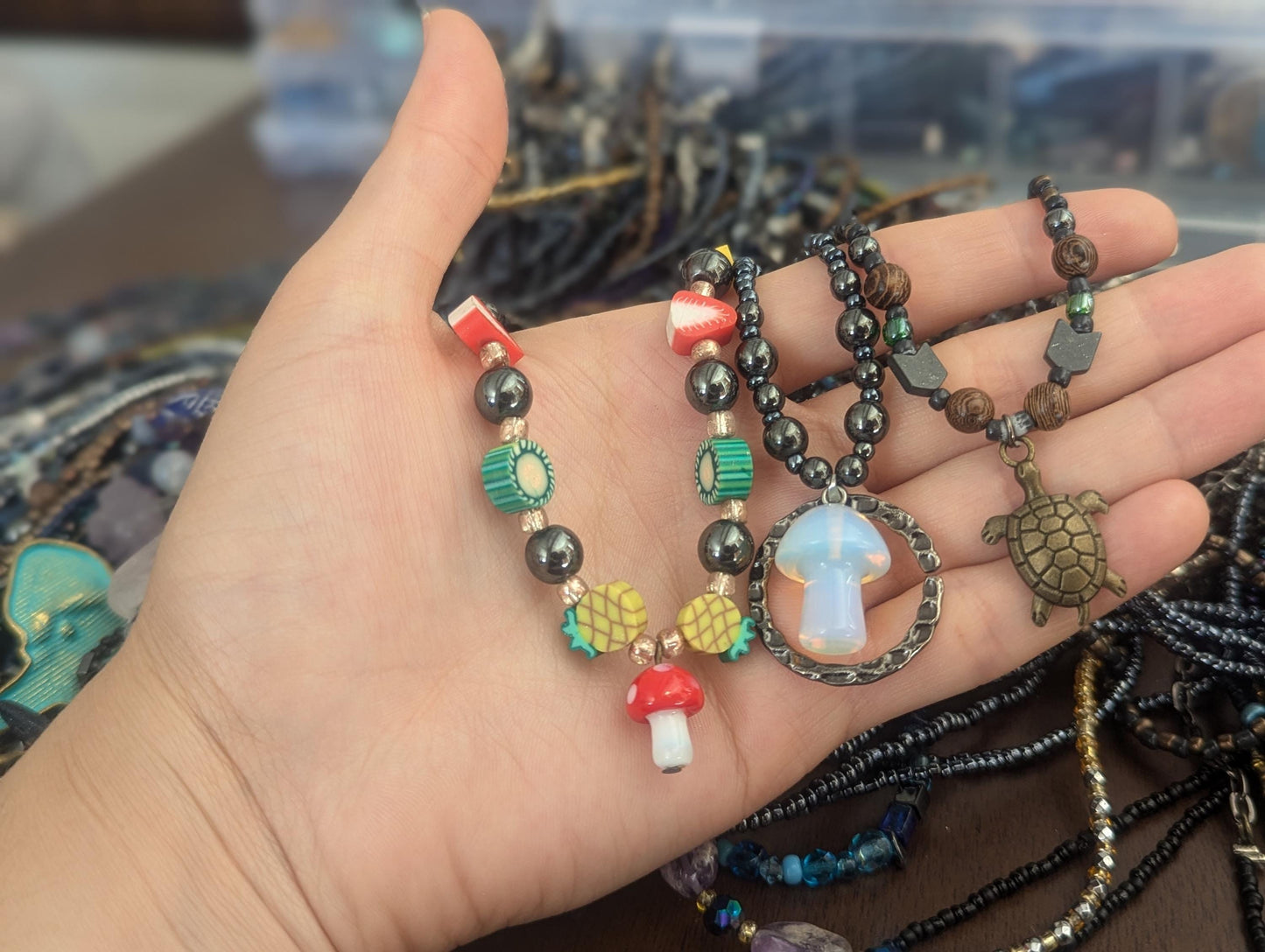 CLEARING (1): Choice of 30 Handmade Necklaces